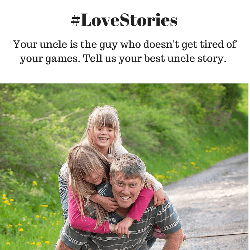 #lovestories for uncles